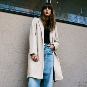 Zara Oatmeal Coat